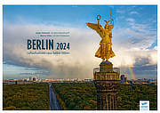 Kalender &bdquo;BERLIN aus halber H&ouml;he&ldquo; (2024) Luftbildaufnahmen von J&uuml;rgen Hohmuth und Marcus Fehse